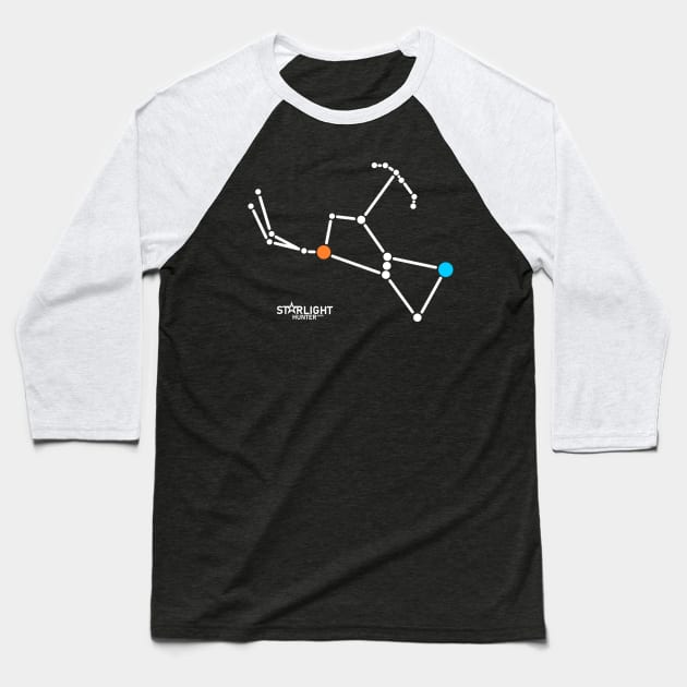 Orion constellation Baseball T-Shirt by StarlightHunter.com